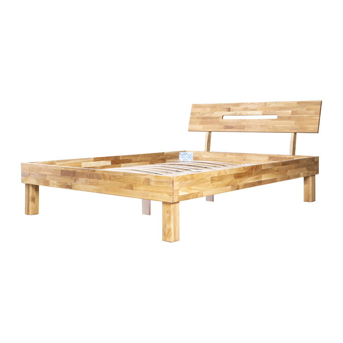 by fonQ Lix Bedframe 140 x 200 cm - Eiken