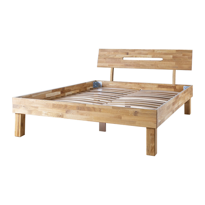 by fonQ Lix Bedframe 140 x 200 cm - Eiken