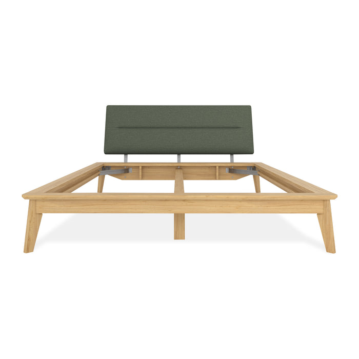 by fonQ Norre Bedframe 140 x 200 cm - Mosgroen