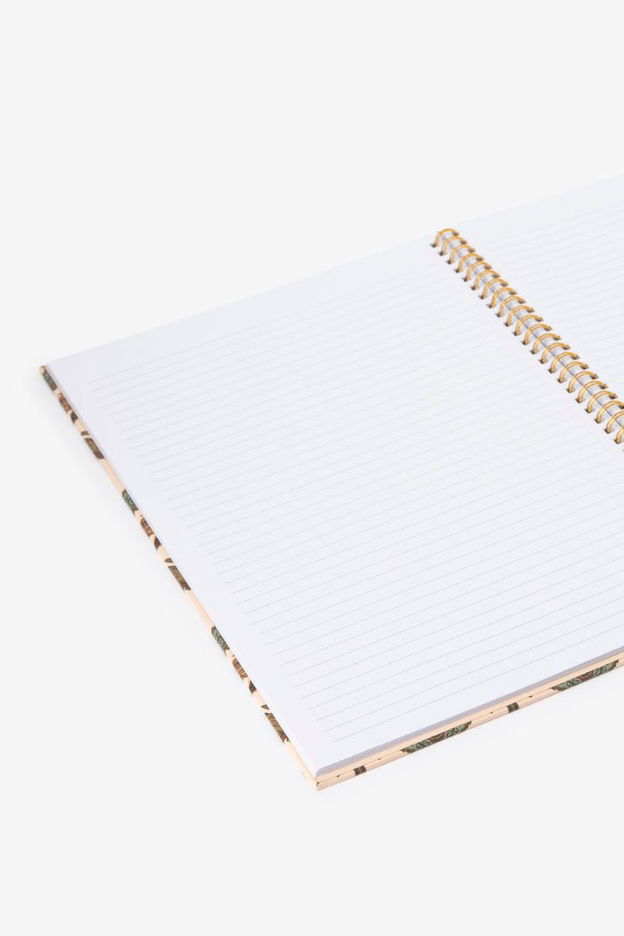 Sissy-Boy Lichtroze notitieboek met palm print