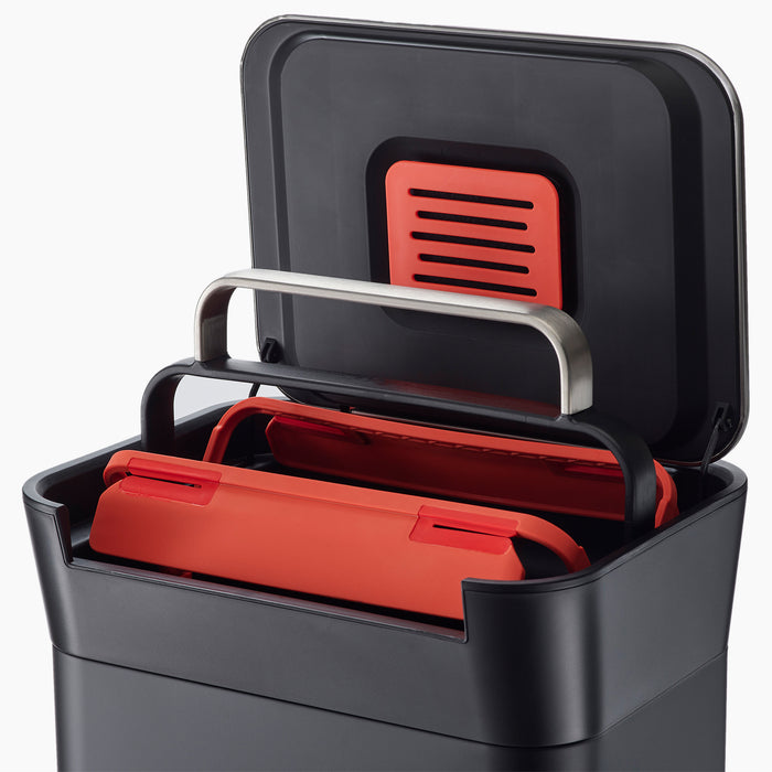 Joseph Joseph Titan Pedaalemmer 30 L - Carbon Black