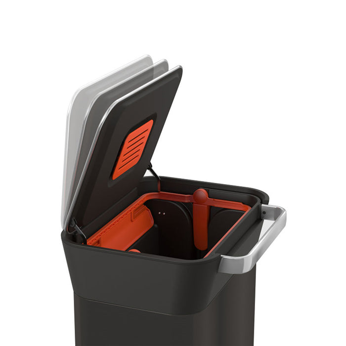 Joseph Joseph Titan Pedaalemmer 30 L - Carbon Black