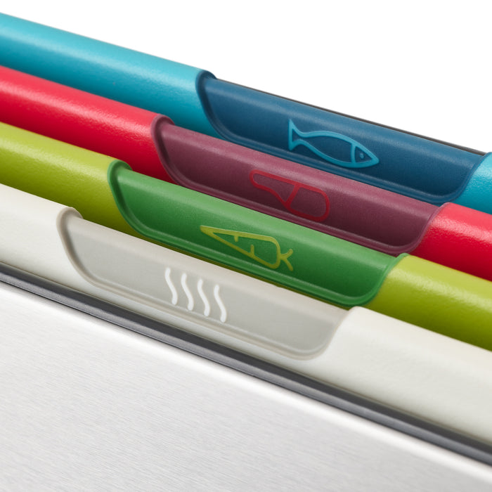 Joseph Joseph Folio Snijplanken - Set van 4 - Multicolor
