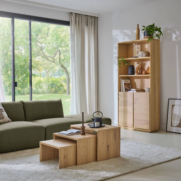 by fonQ Frond Wandkast - Eiken