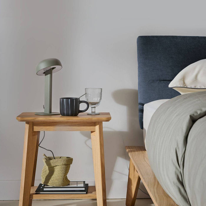 by fonQ Norre Bedframe 140 x 200 cm - Marineblauw