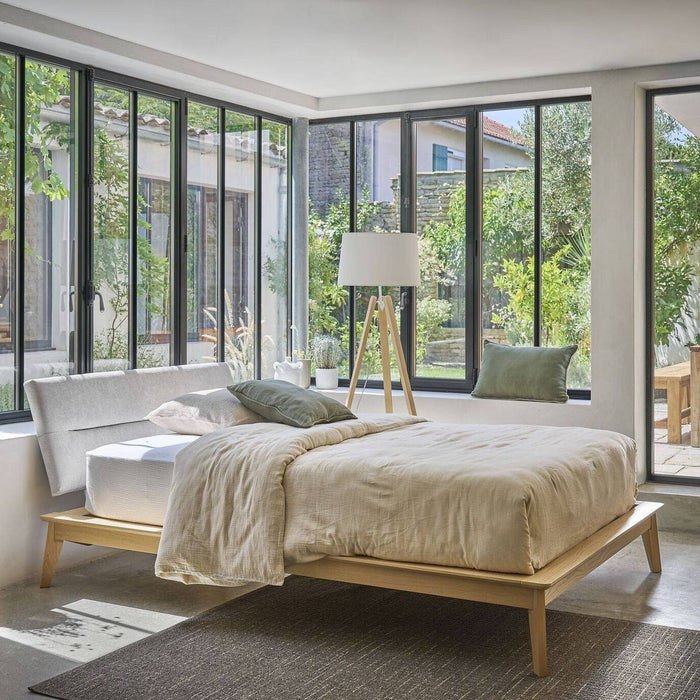 by fonQ Norre Bedframe 160 x 200 cm - Beige