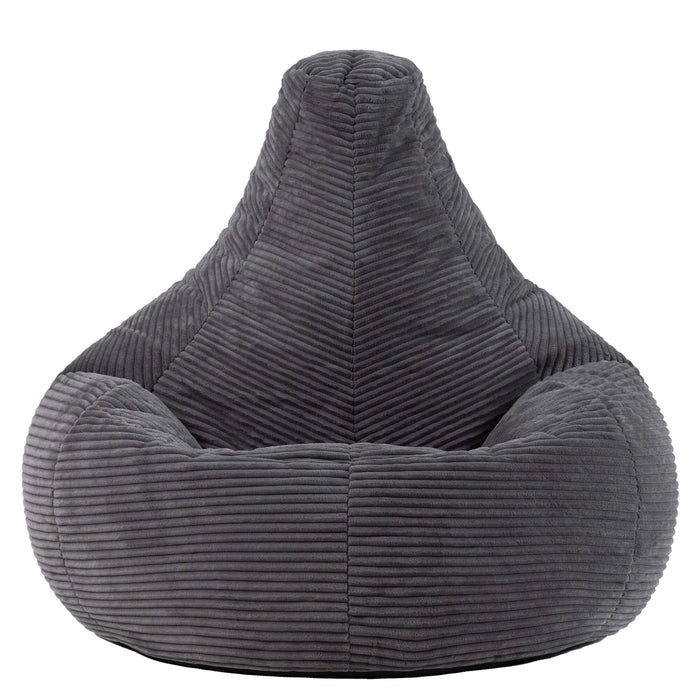 icon Dalton Zitzak - Ribfluweel - Houtskool