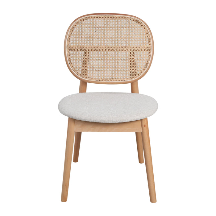 by fonQ Roots Eetkamerstoel - Naturel