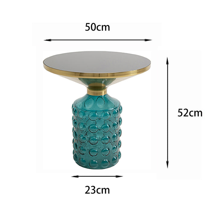 Kare Design Lola Bijzettafel - paars - Ø50cm