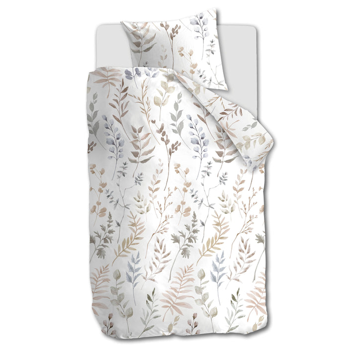 Ariadne at Home Twigs Dekbedovertrek 140 x 200/220 cm - Wit