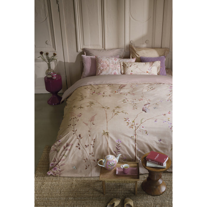 Pip Studio Bamboo Blossom Dekbedovertrek 140 x 200/220 cm - Khaki