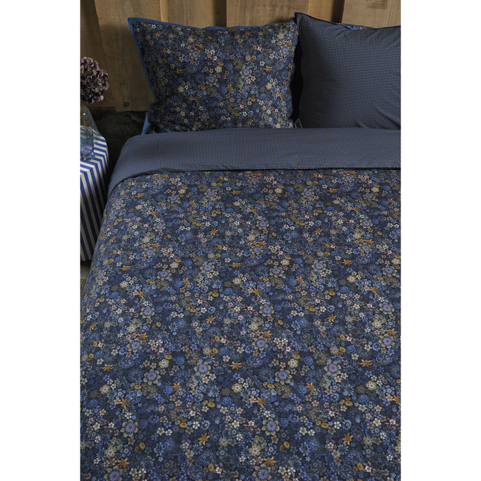 Pip Studio Tutti I Fiori Dekbedovertrek 240 x 200/220 cm - Donkerblauw