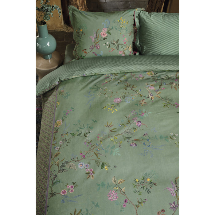 Pip Studio Bustani Dekbedovertrek 140 x 200/220 cm - Groen
