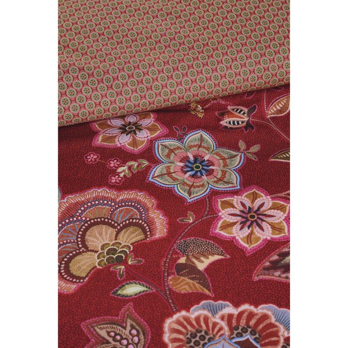 Pip Studio Matata Dekbedovertrek 140 x 200/220 cm - Rood