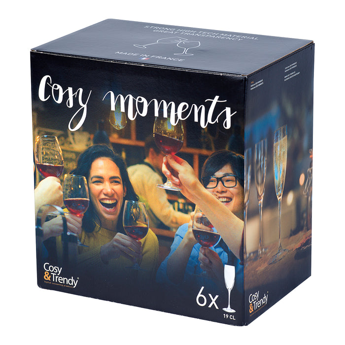 Cosy & Trendy Cosy Moments Champagneglazen 0,19 L - 6 st.