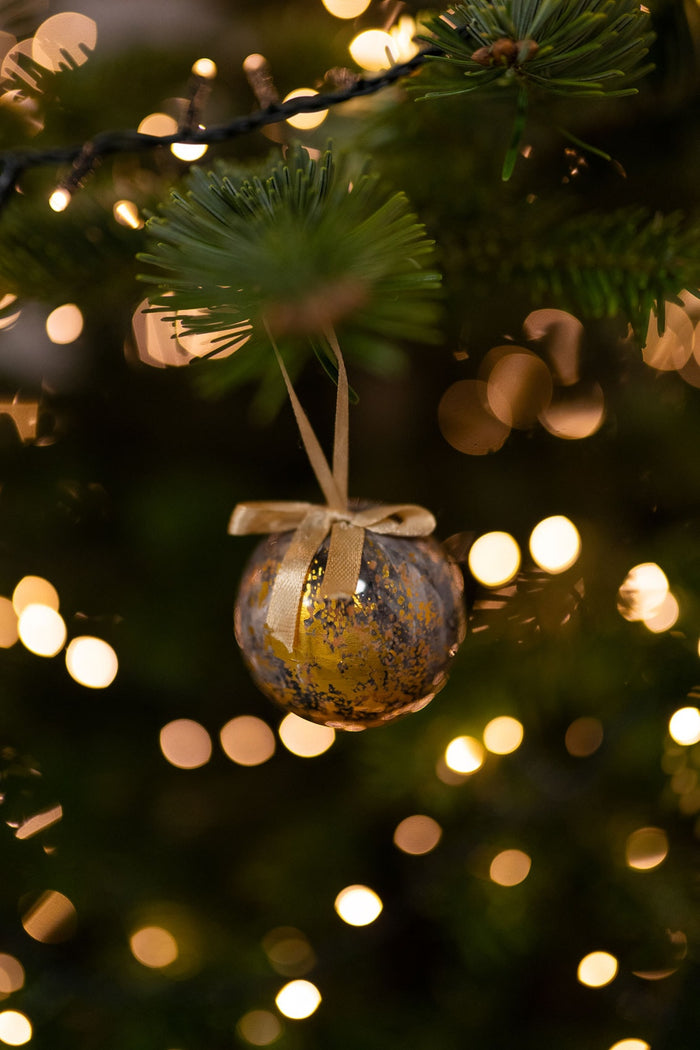 TS Collection - Kerstbal Shadow gold - Los