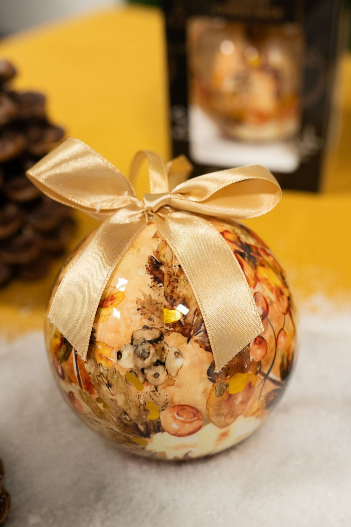 TS Collection - Kerstbal Cotton cream - Los