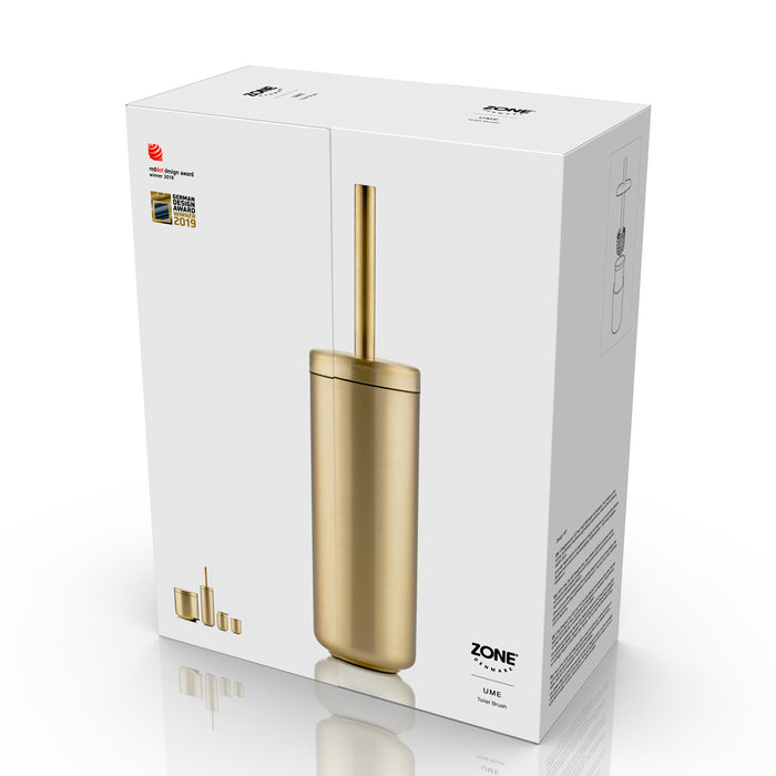 Zone Denmark Ume Toiletborstel - Messing