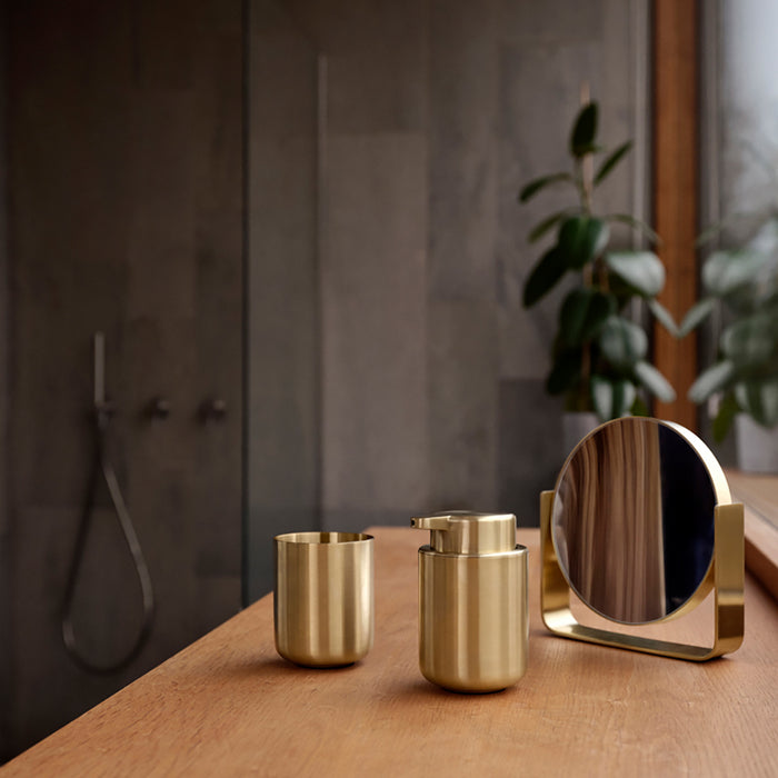 Zone Denmark Ume Tandenborstelbeker - Messing