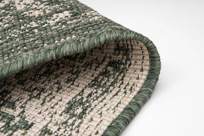 Buiten vloerkleed sage - Groen - dubbelzijdig - EVA Interior