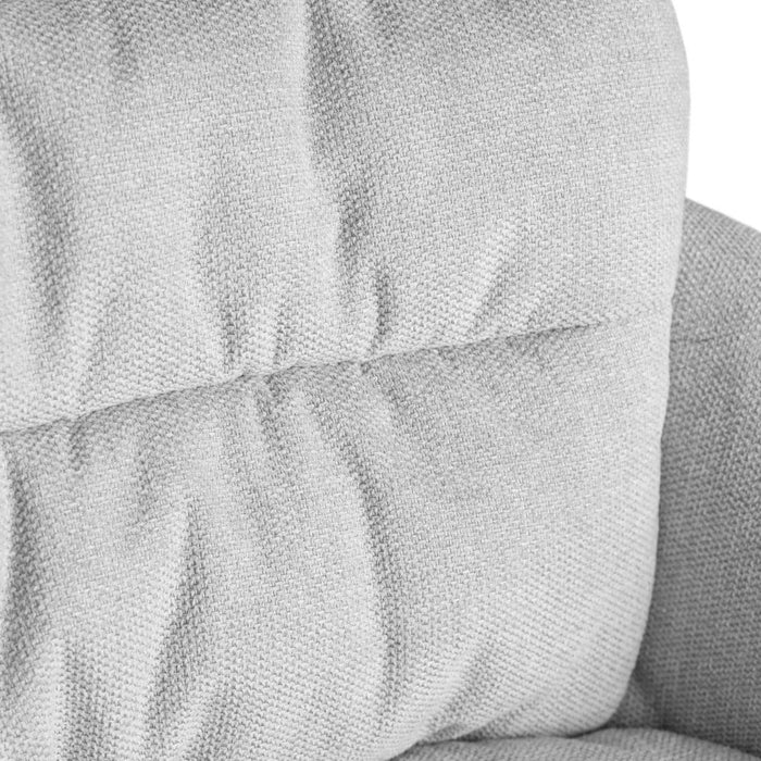 Nolon Noa-Mia Eetkamerstoel Grijs - met Armleuning - Zwart