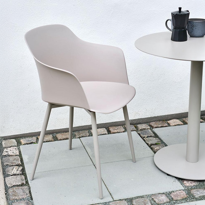 Lisomme Dian kunststof tuinstoel zand