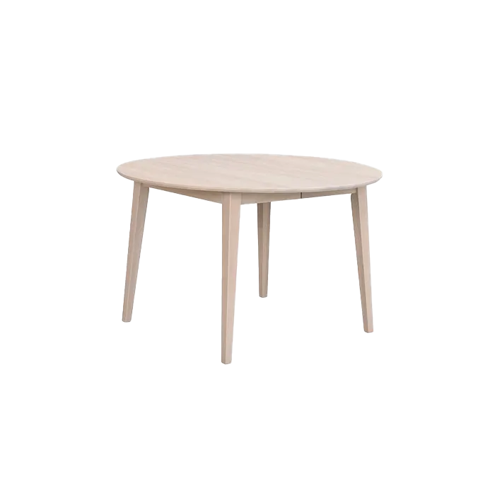 Rowico Home Filippa Ronde Uitschuifbare Eettafel Ø120 cm - Whitewash