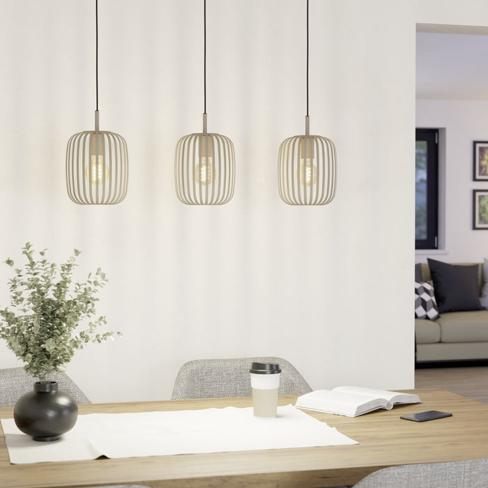 EGLO Romazzina Hanglamp - E27 - 90 cm - Zandkleur