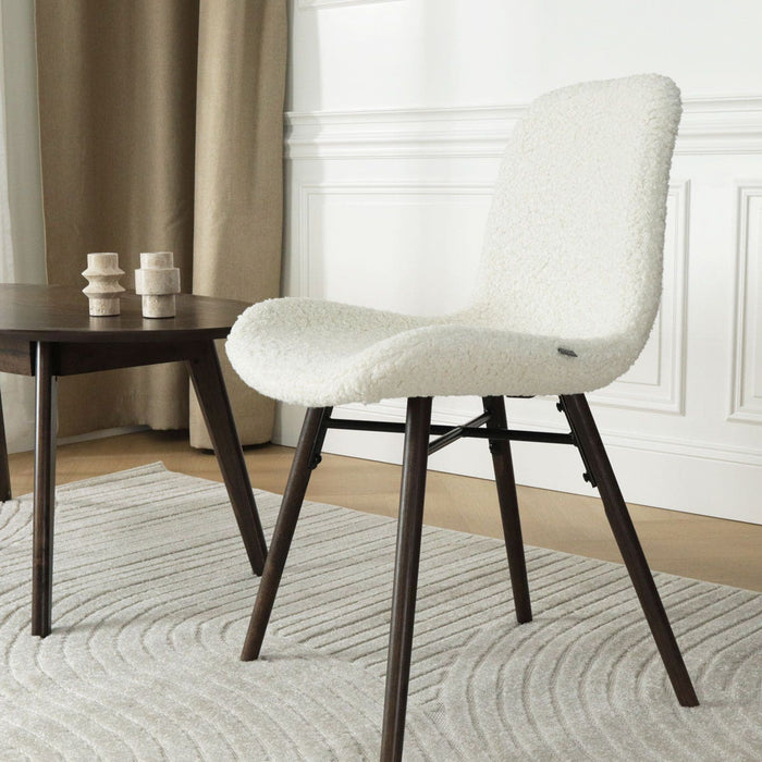 Nolon Nena-Fé Eetkamerstoel Teddy - Stof - Walnoot Poten