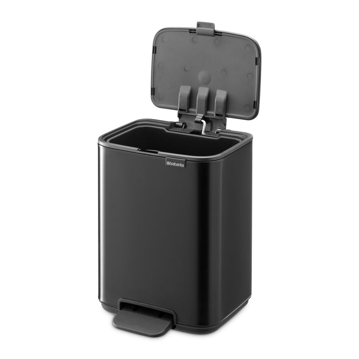 Brabantia Bo Pedaalemmer 4 L - Matt Black