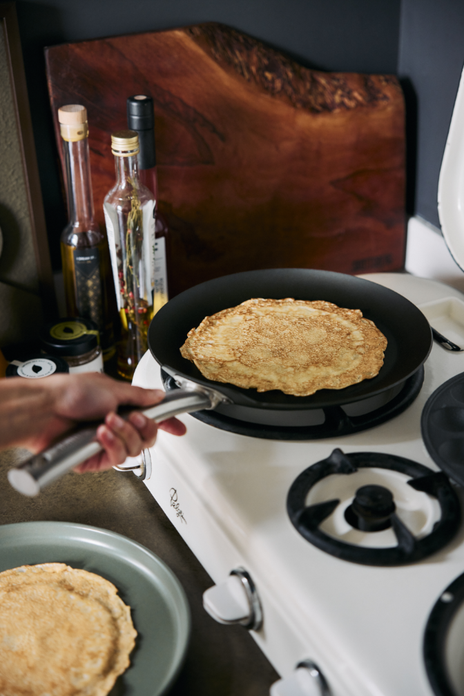 Skottsberg - Carbon Steel - Pannenkoekenpan - Plaatstaal - 28 cm