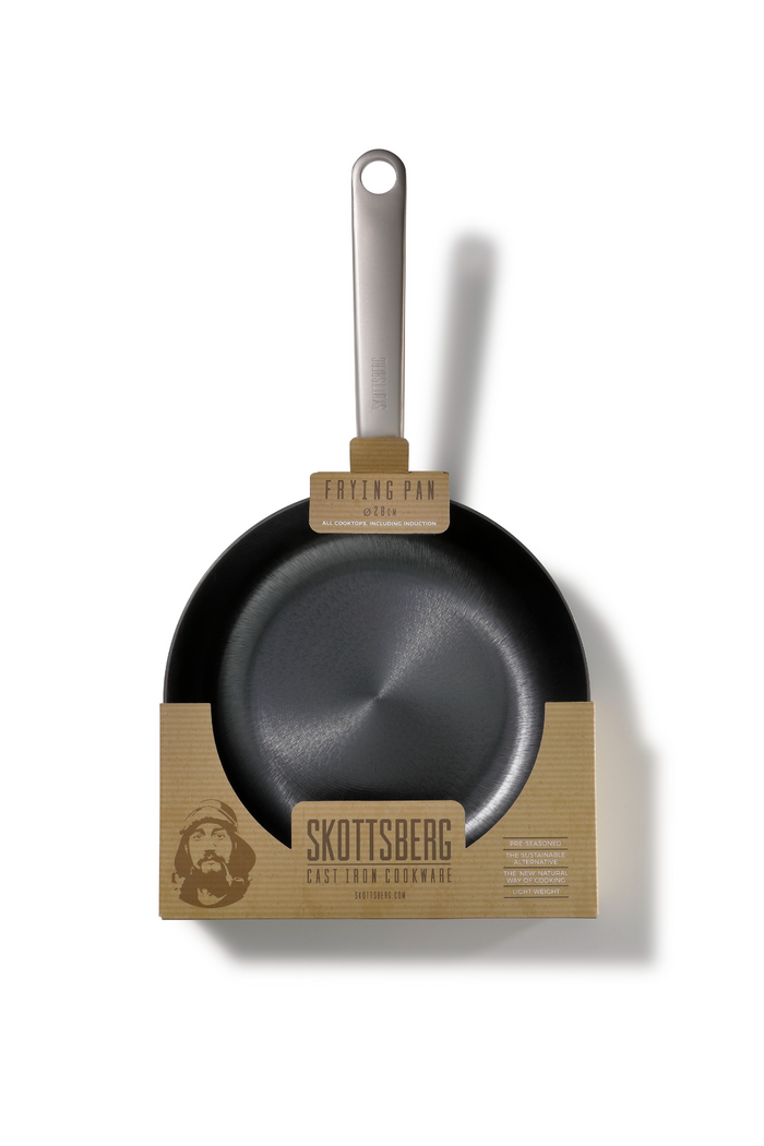 Skottsberg - Cast Iron - Koekenpan - Gietijzer - Inductie -28 cm