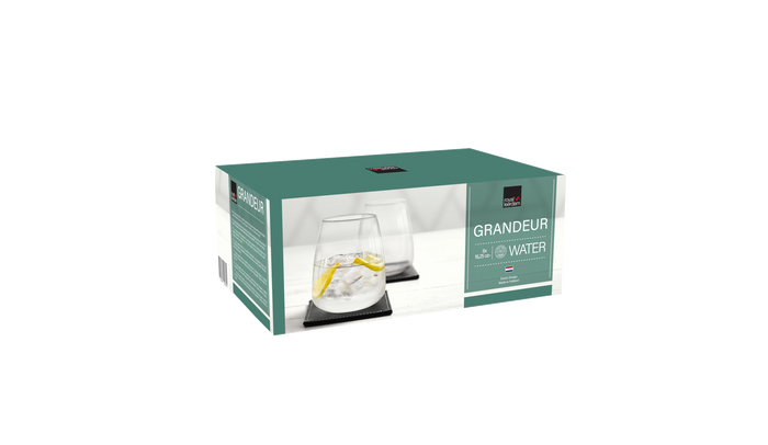 Royal Leerdam - Grandeur - Waterglazen - 6 stuks - 48 cl - Waterglas