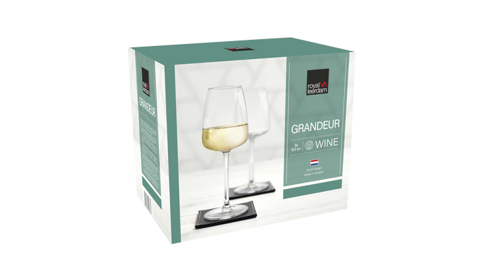 Royal Leerdam - Grandeur - Wijnglazen - 6 stuks - 31 cl - Witte wijn