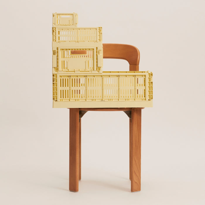 HAY Colour Krat L - Rechthoekig - Lichtgeel