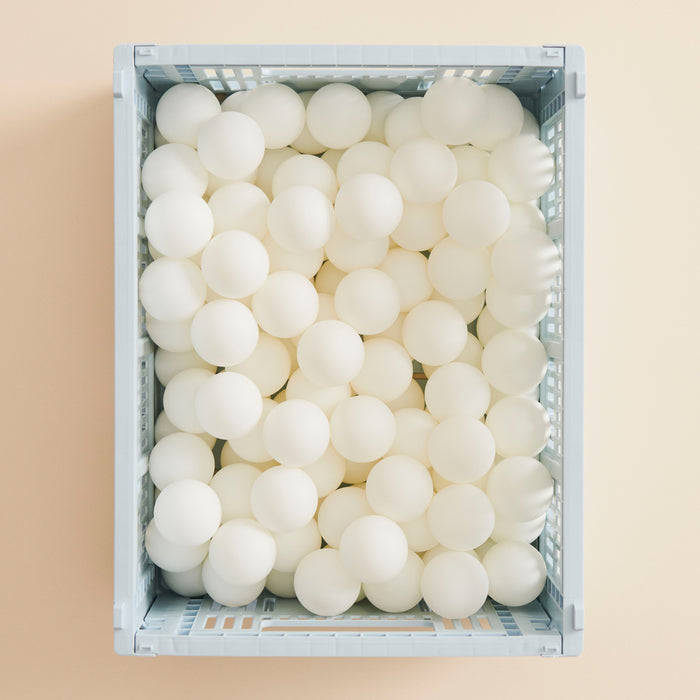 HAY Colour Crates Krat L - Rechthoekig - Soft Blauw