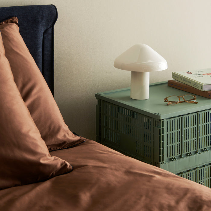 HAY Colour Krat Deksel L - Rechthoekig - Sage Groen