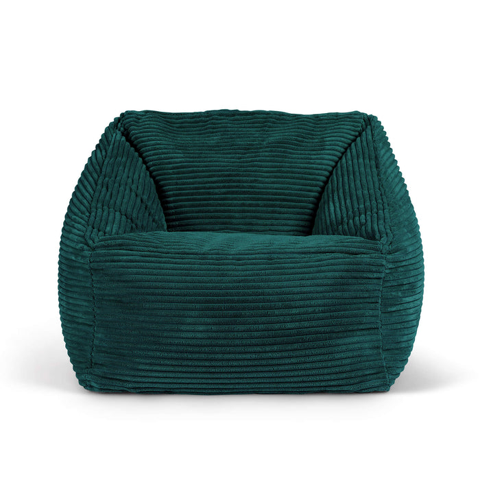 icon Natalia Kinderzitzak Fauteuil - Ribfluweel - Blauwgroen