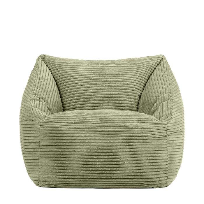 icon Natalia Kinderzitzak Fauteuil - Ribfluweel - Saliegroen