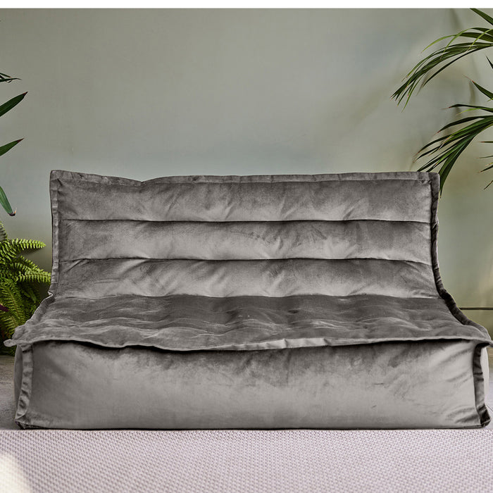 icon Kota 2-zitsbank - Zitzak - Velours - Houtskool