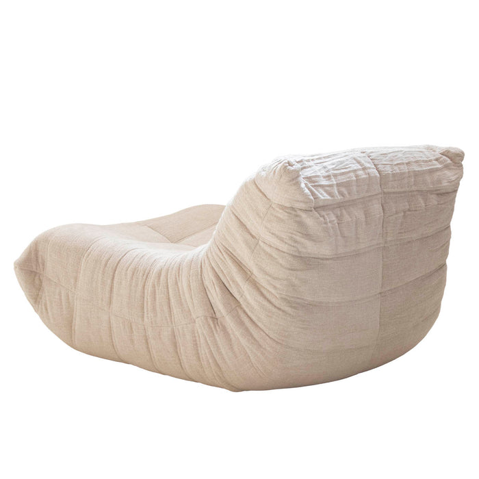 Giga Meubel - Fauteuil Beige Stof - 87x97x69cm - Bear