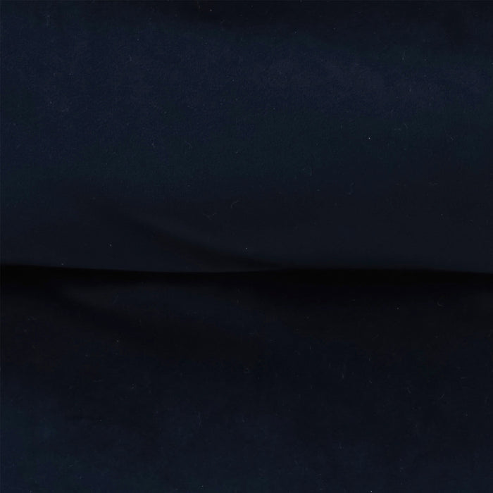 icon Natalia Zitzak Fauteuil met Poef - Velours - Marineblauw