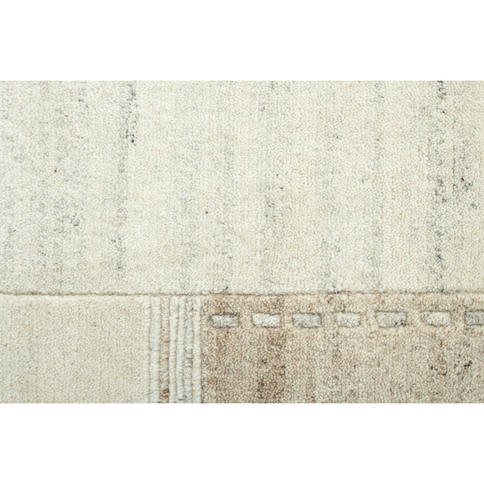 Theko Handgeknoopt wollen tapijt Nakarta 190x290 cm - Beige