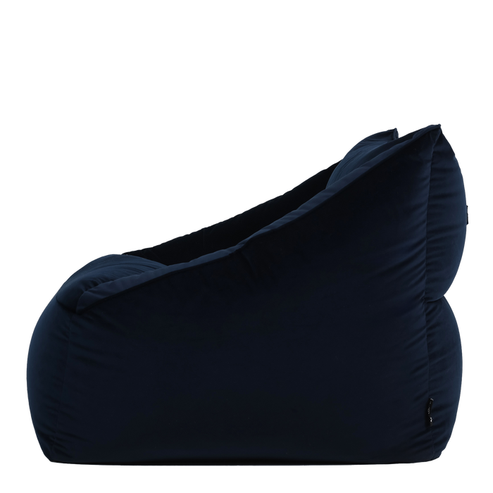 icon Natalia Zitzak Fauteuil - Velours - Marineblauw