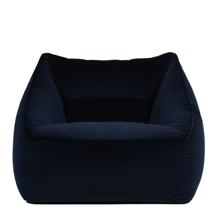 icon Natalia Zitzak Fauteuil - Velours - Marineblauw