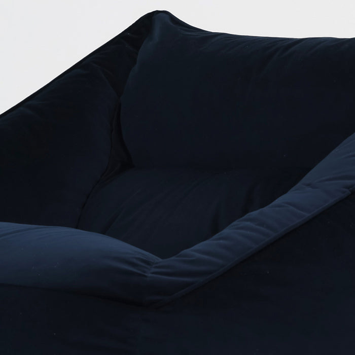 icon Natalia Zitzak Fauteuil - Velours - Marineblauw