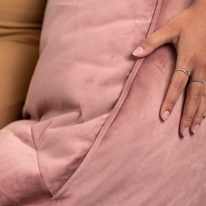 icon Natalia Zitzak Fauteuil - Velours - Oudroze