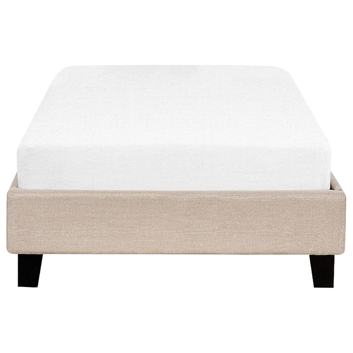 Beliani - ROANNE - Kinderbed - Beige - 90 x 200 cm - Polyester