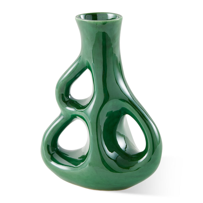 POLSPOTTEN Three Ears Vaas - Donkergroen