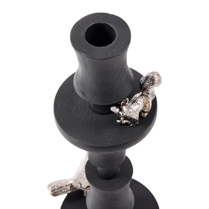 POLSPOTTEN Climbing Pole Kandelaar M - Zwart